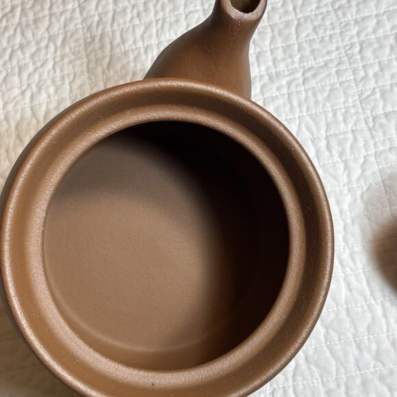 Unglazed Chinese Zisha Medicine Pot, Casserole Ceramic Cooking Pot with Lid 3.5L - Picture 4 of 8